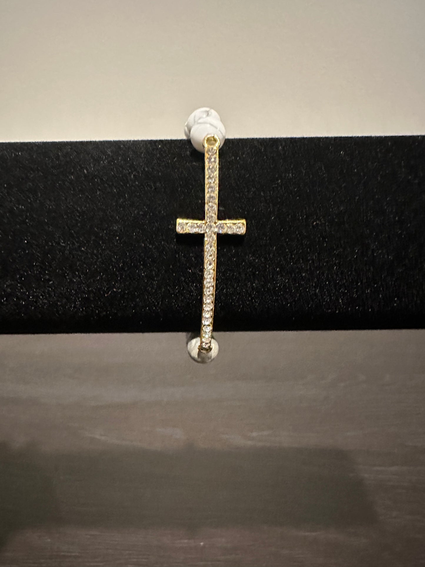 Marble Cross bracelet