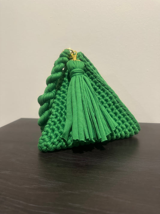 Pyramid Crochet Bag