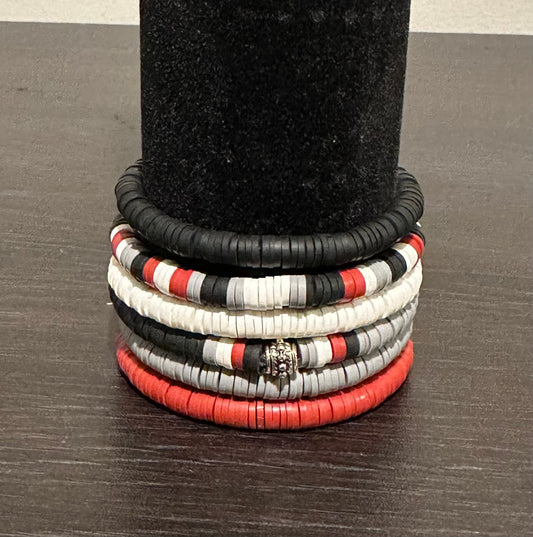 Clay-Beaded Bracelet sets