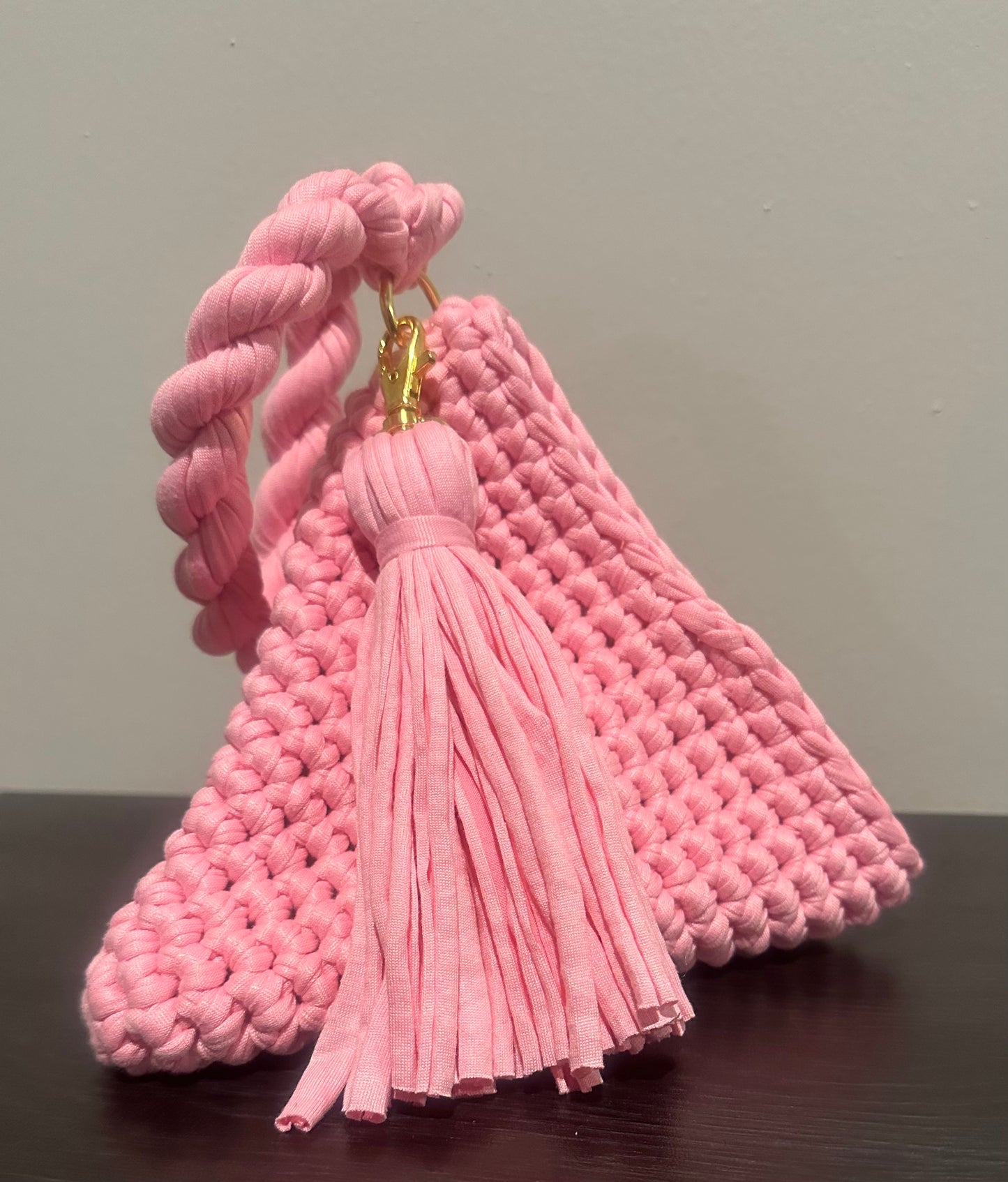 Pyramid Crochet Bag