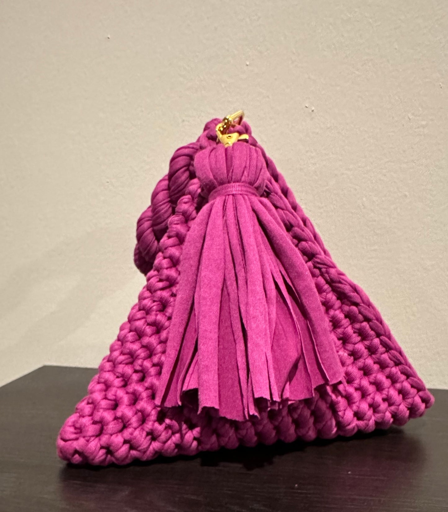 Pyramid Crochet Bag