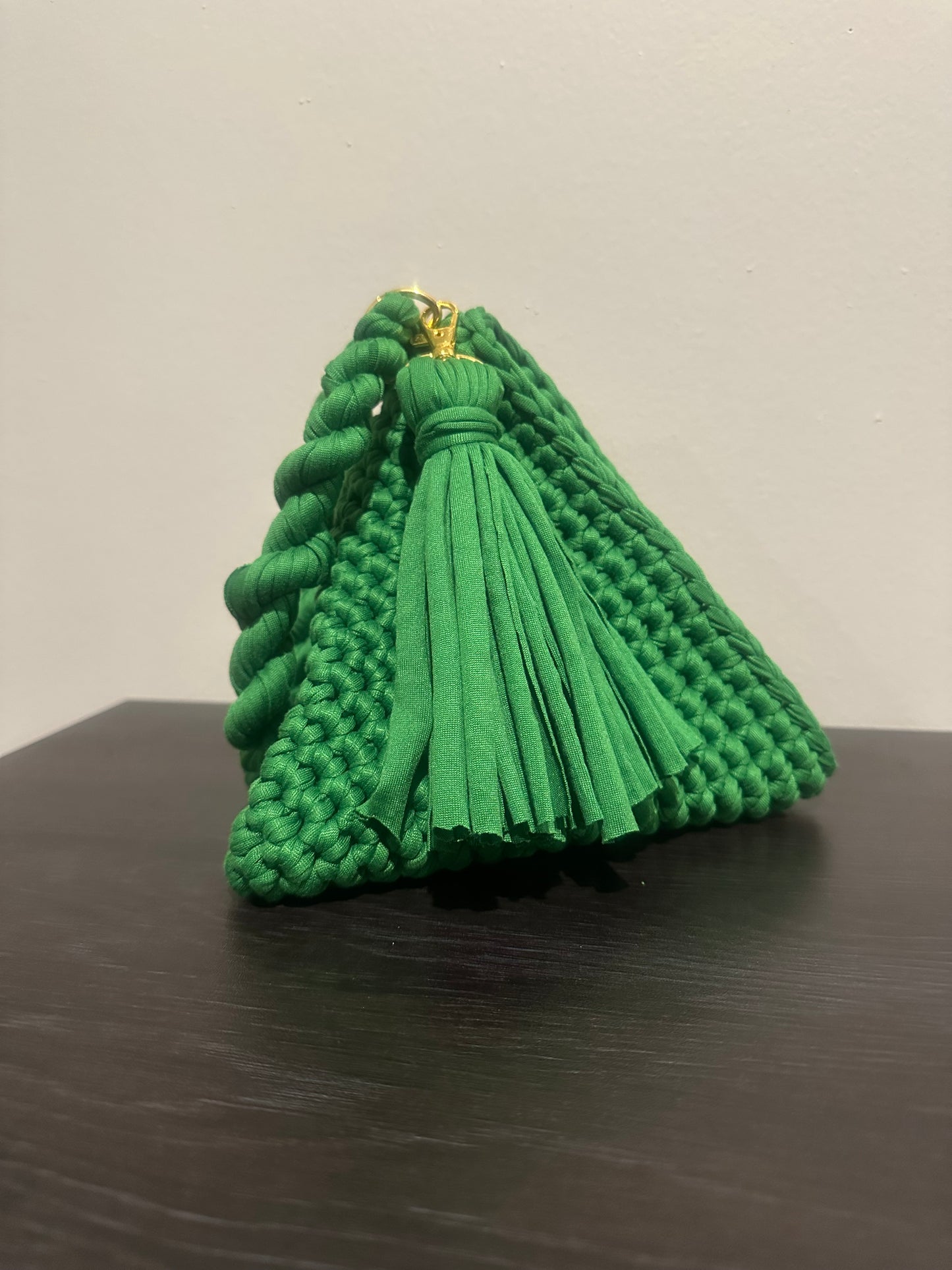 Pyramid Crochet Bag